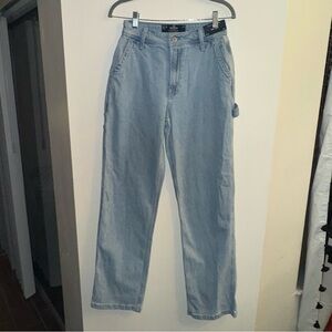 Hollister Women’s Ultra High Rise Cargo Dad Jeans Size 5L/4L NWT